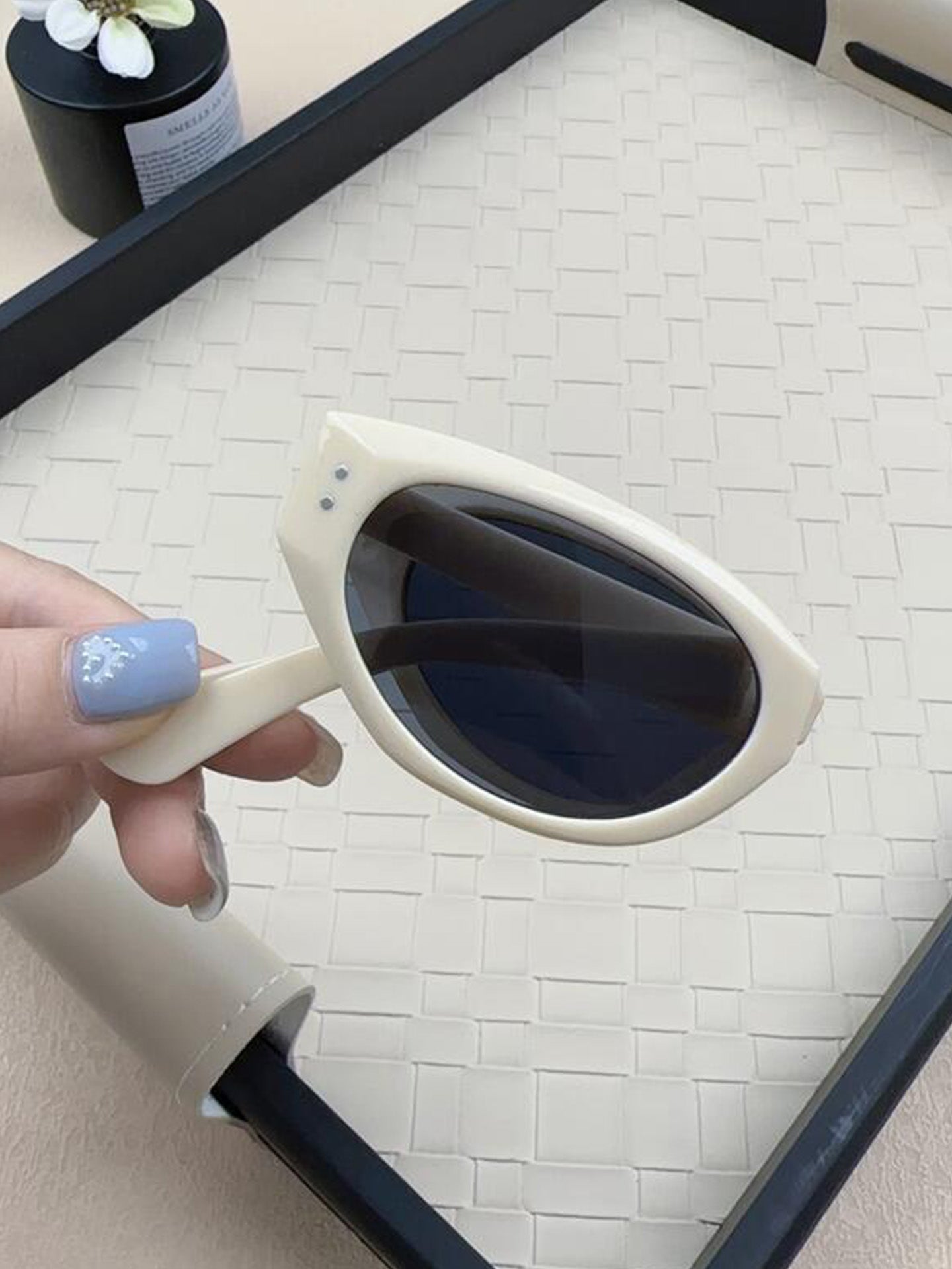 Vintage Foldable Cat Eye Sunglasses for Women & Girls