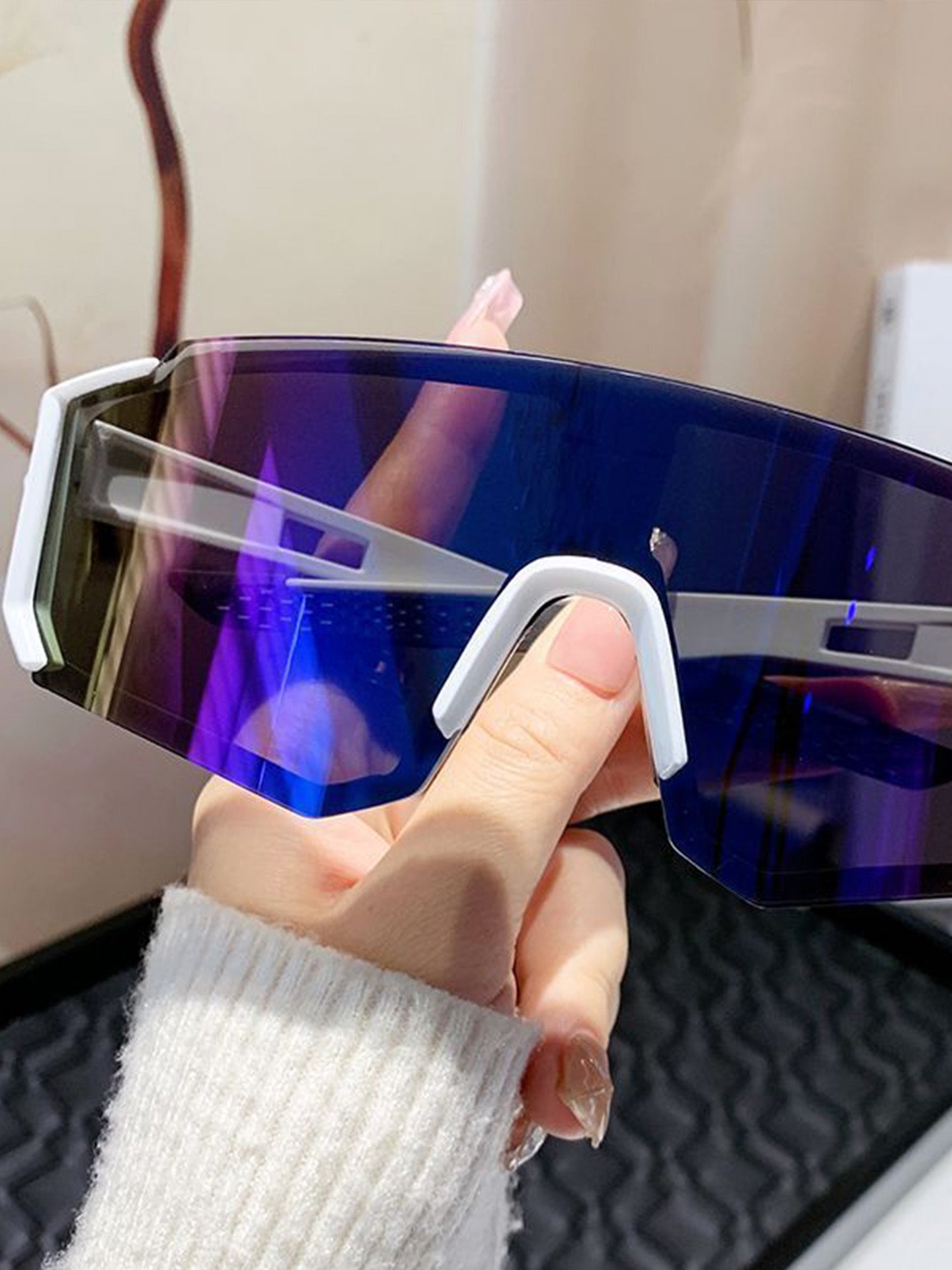 Anti-Sand Cycling Glasses for Night Riding & Running