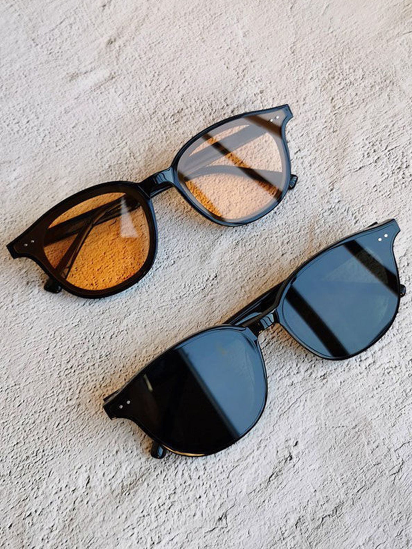 Classic Black & Brown Gradient Sun Glasses Unisex