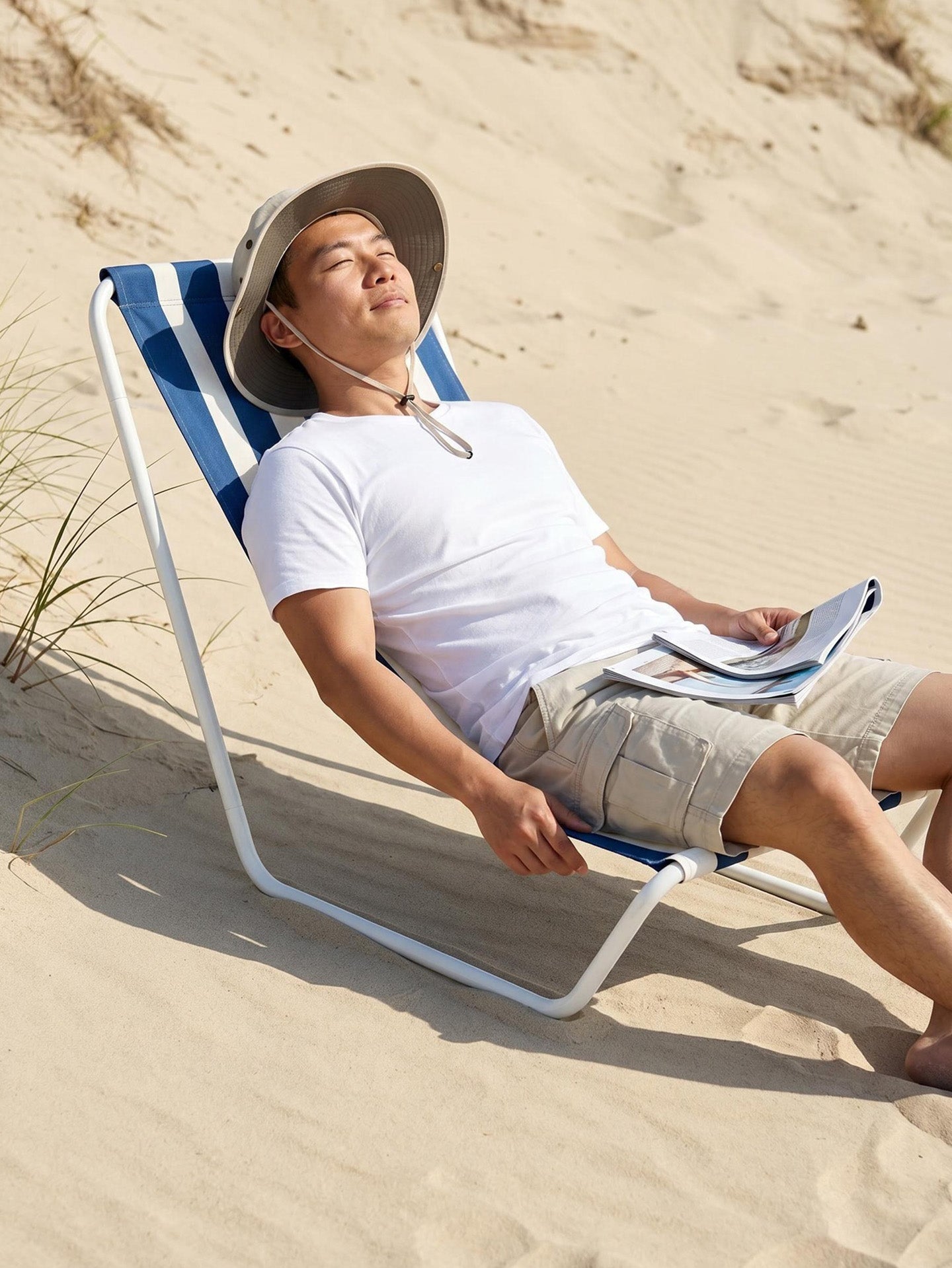 Portable Folding Camping Lounger Chair