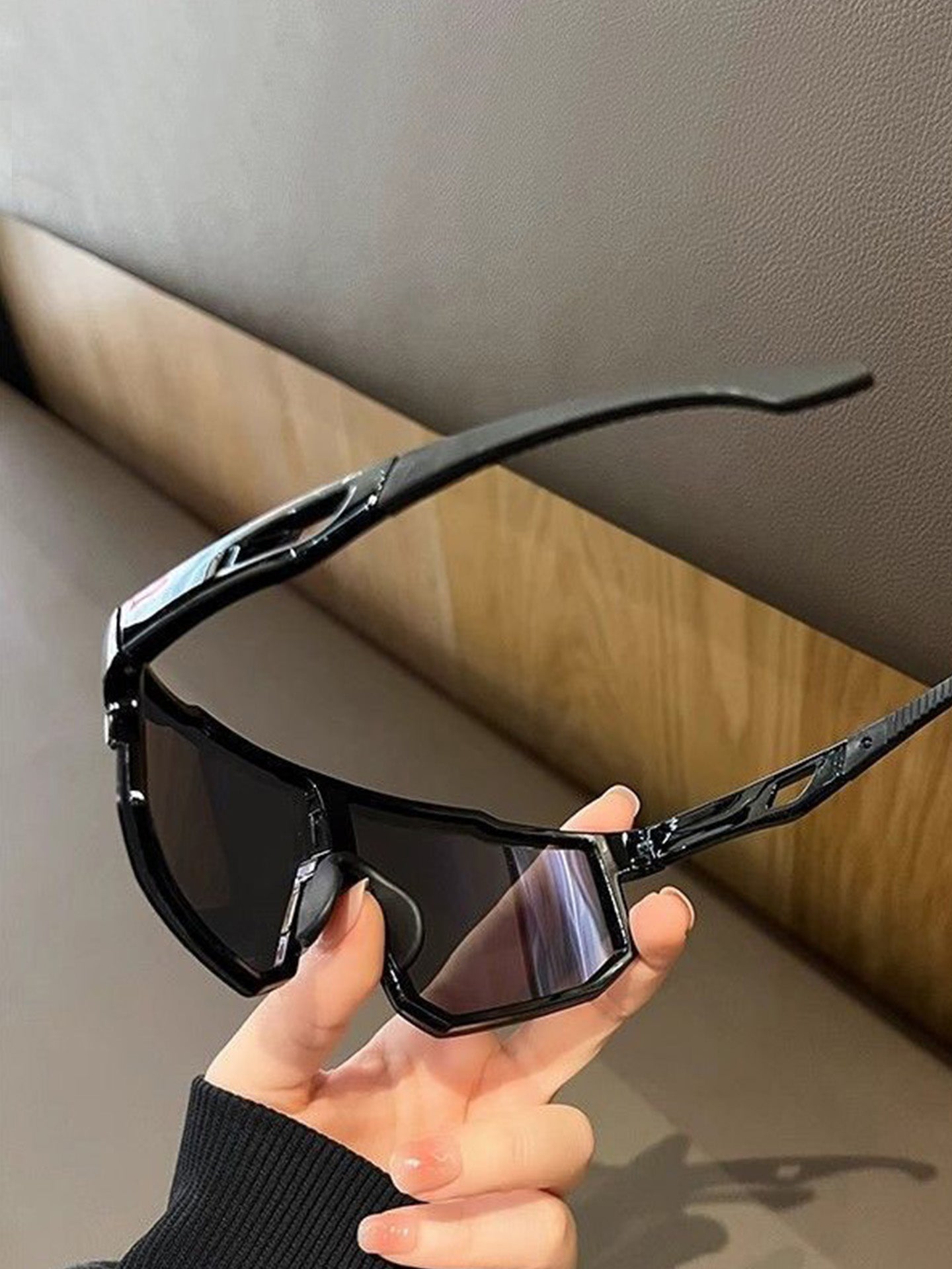 UV400 Outdoor Photochromic Cycling Glasses for Men