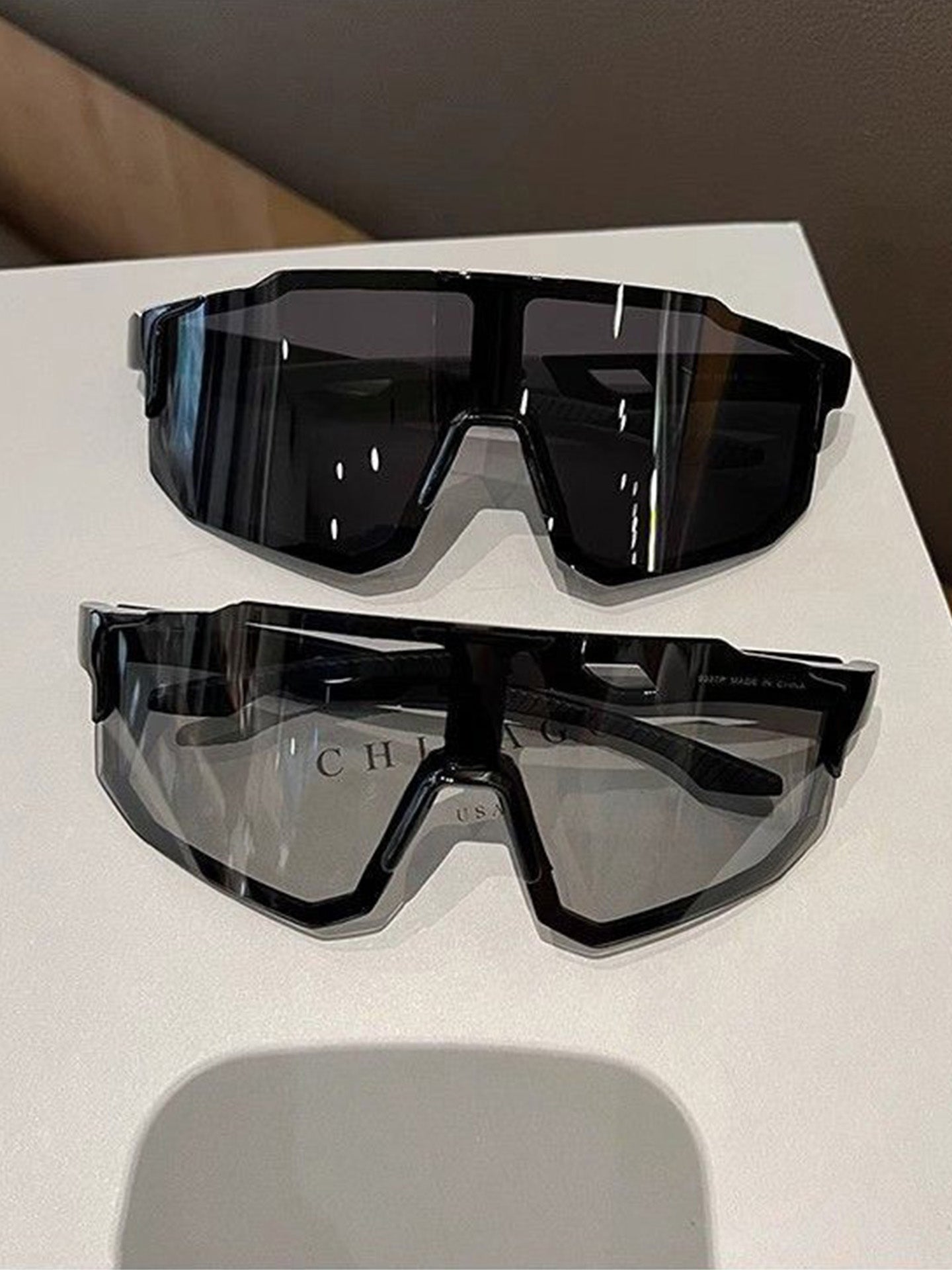 UV400 Outdoor Photochromic Cycling Glasses for Men