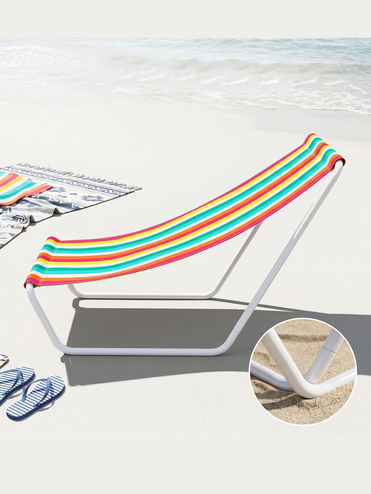 Portable Folding Camping Lounger Chair