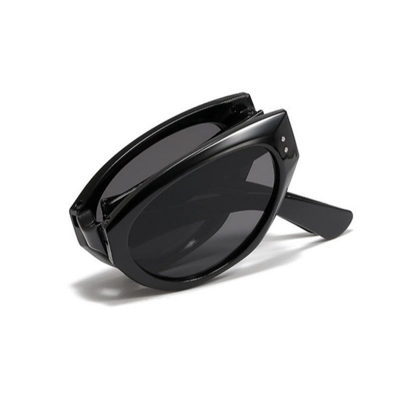 Vintage Foldable Cat Eye Sunglasses for Women & Girls