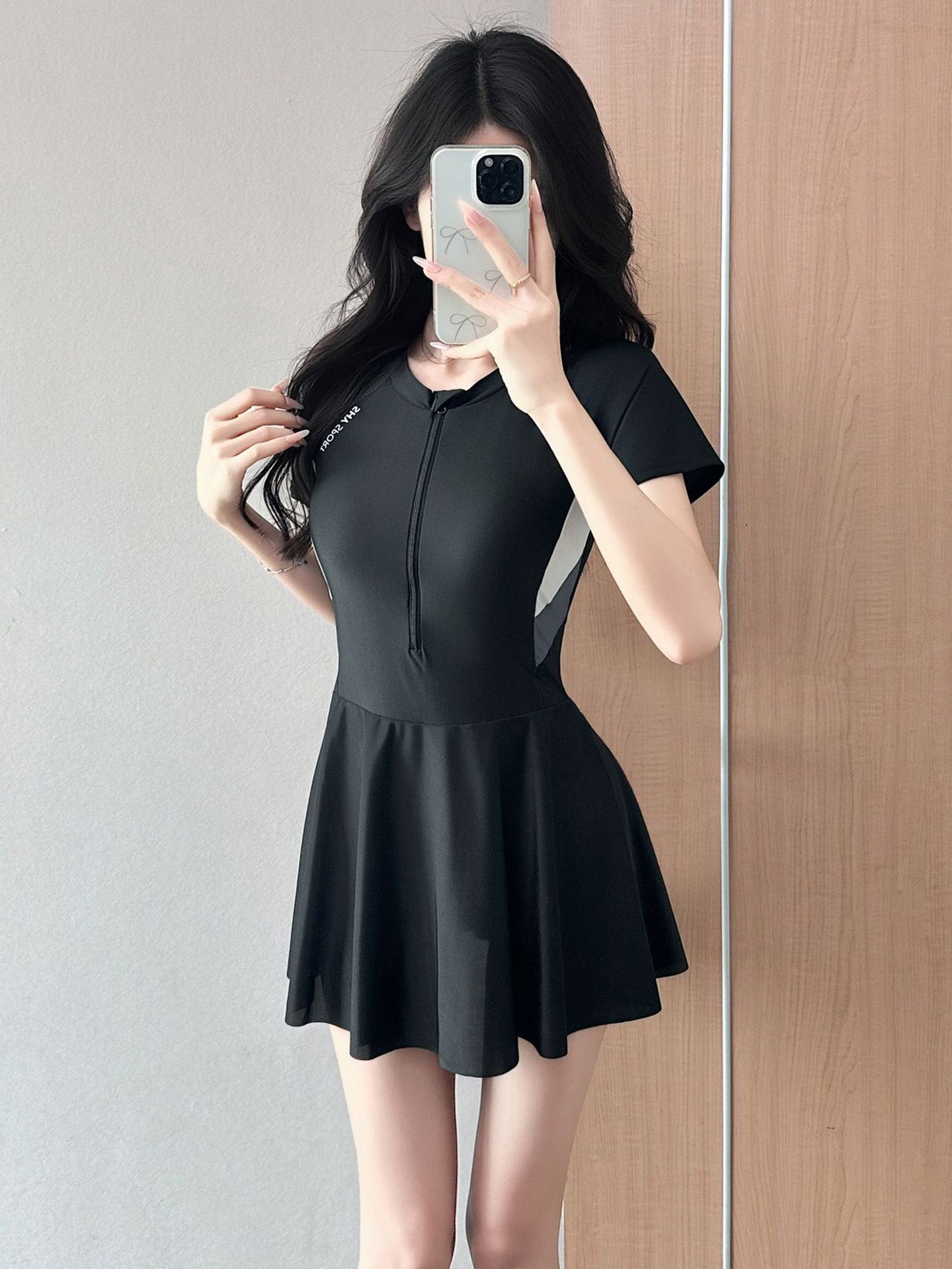 Women's Athletic One-Piece Swimsuit Sport Swimwear