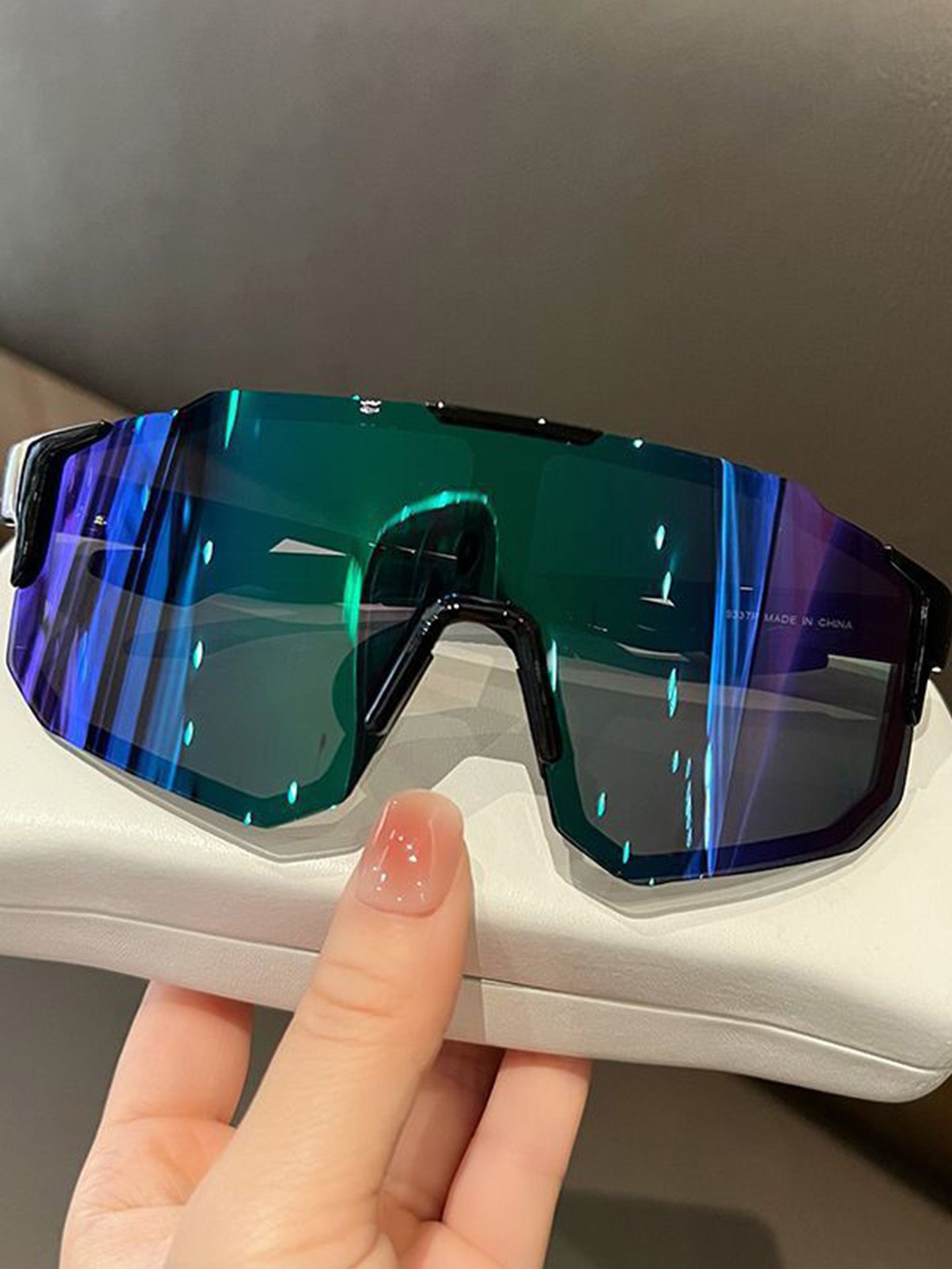 UV400 Outdoor Photochromic Cycling Glasses for Men